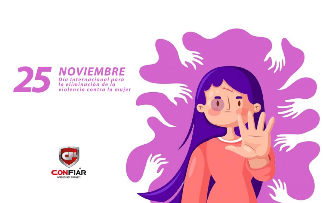 Infografia 25 de Noviembre dia internacional para la eliminación de la violencia contra la mujer